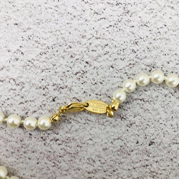 NWT Vivienne westwood gold Orb Pearl Choker Necklace - Picture 7 of 11